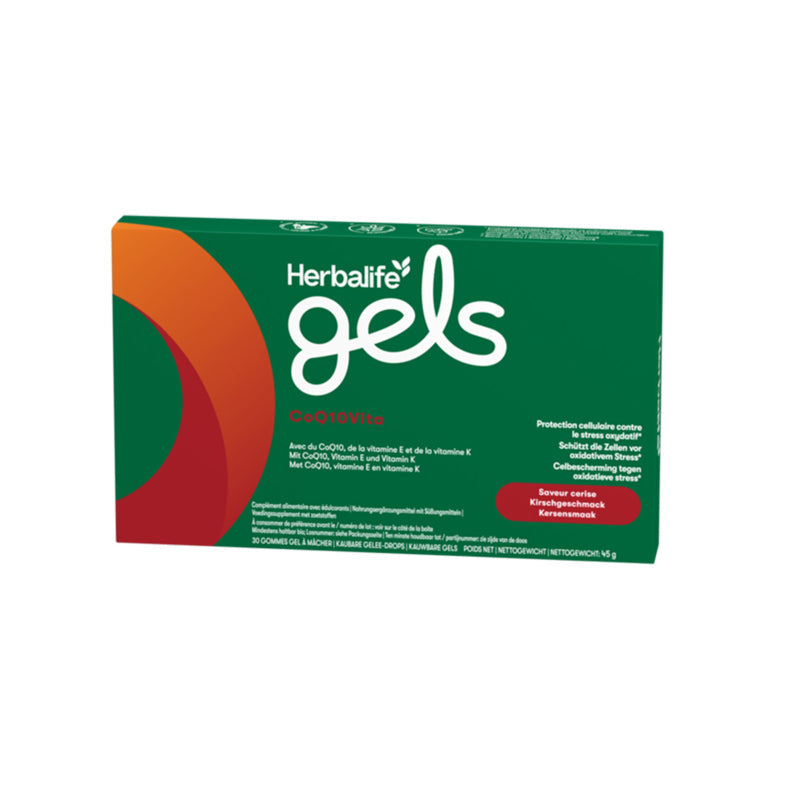 Herbalife Gels CoQ10Vita Cerise 30 gommes gel à mâcher